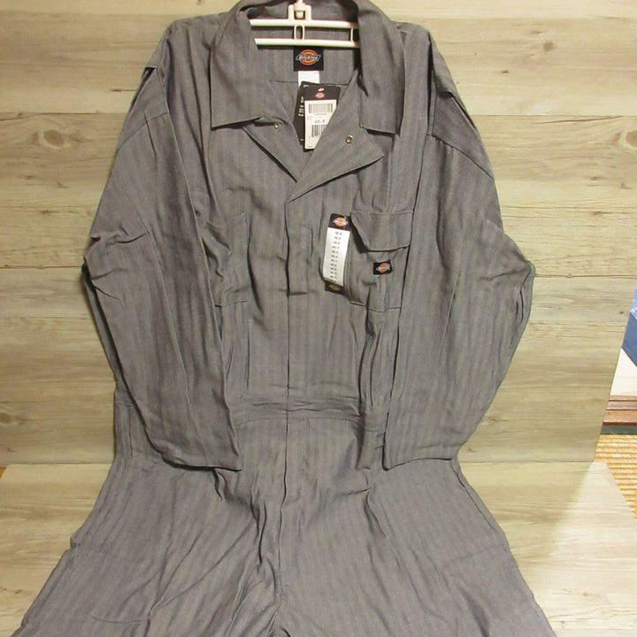 特大 4XL☆ディッキーズ 48977 フィッシャーストライプ 長袖
