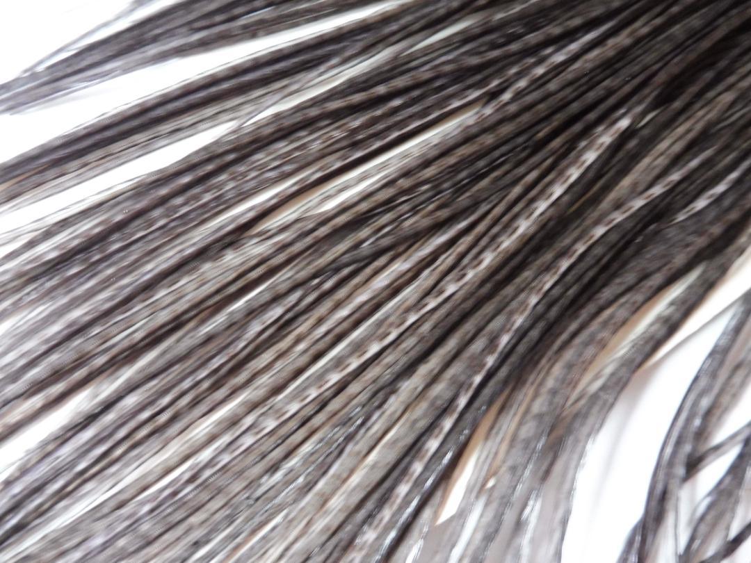 WHITING ハーフサドルハックル SILVER Dark Dyed Dun