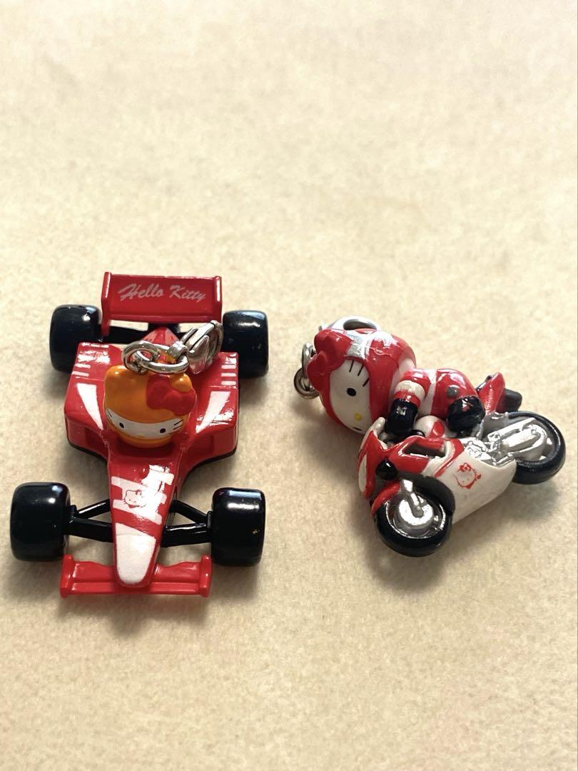 レア　ご当地キティ　サーキット限定　レーサー　バイク　車　２つセット