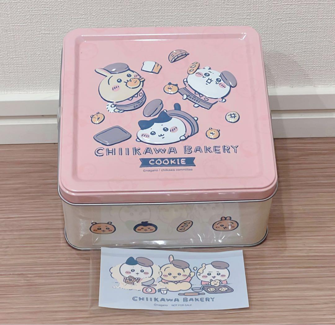 ちいかわ ちいかわベーカリー 店舗限定 クッキー缶 プレーン 限定シール付