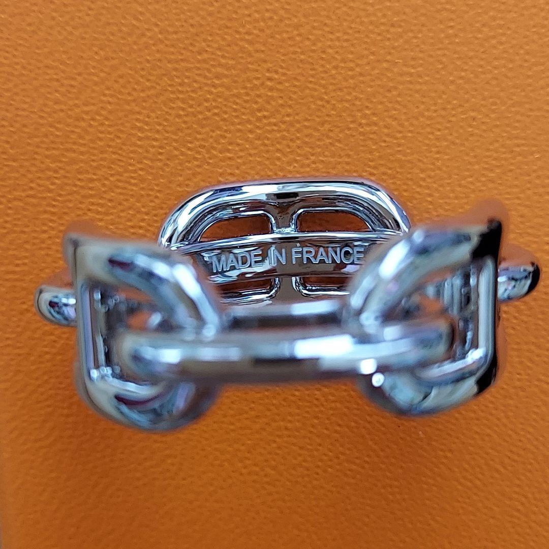 未使用】 エルメス HERMES スカーフリング 90 レガート - メルカリ