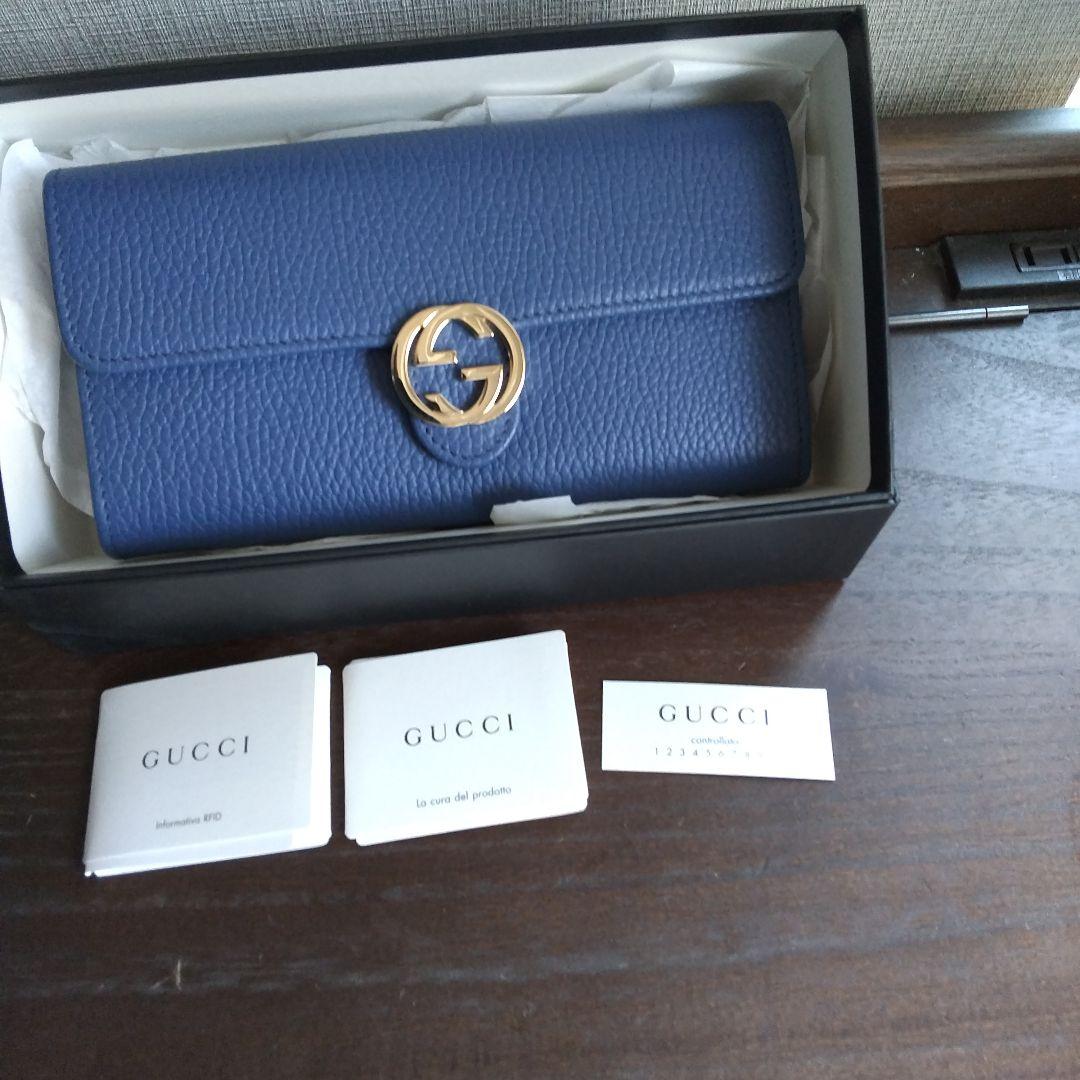 メーカー直売所 GUCCI グッチ 長財布 極美品 小物