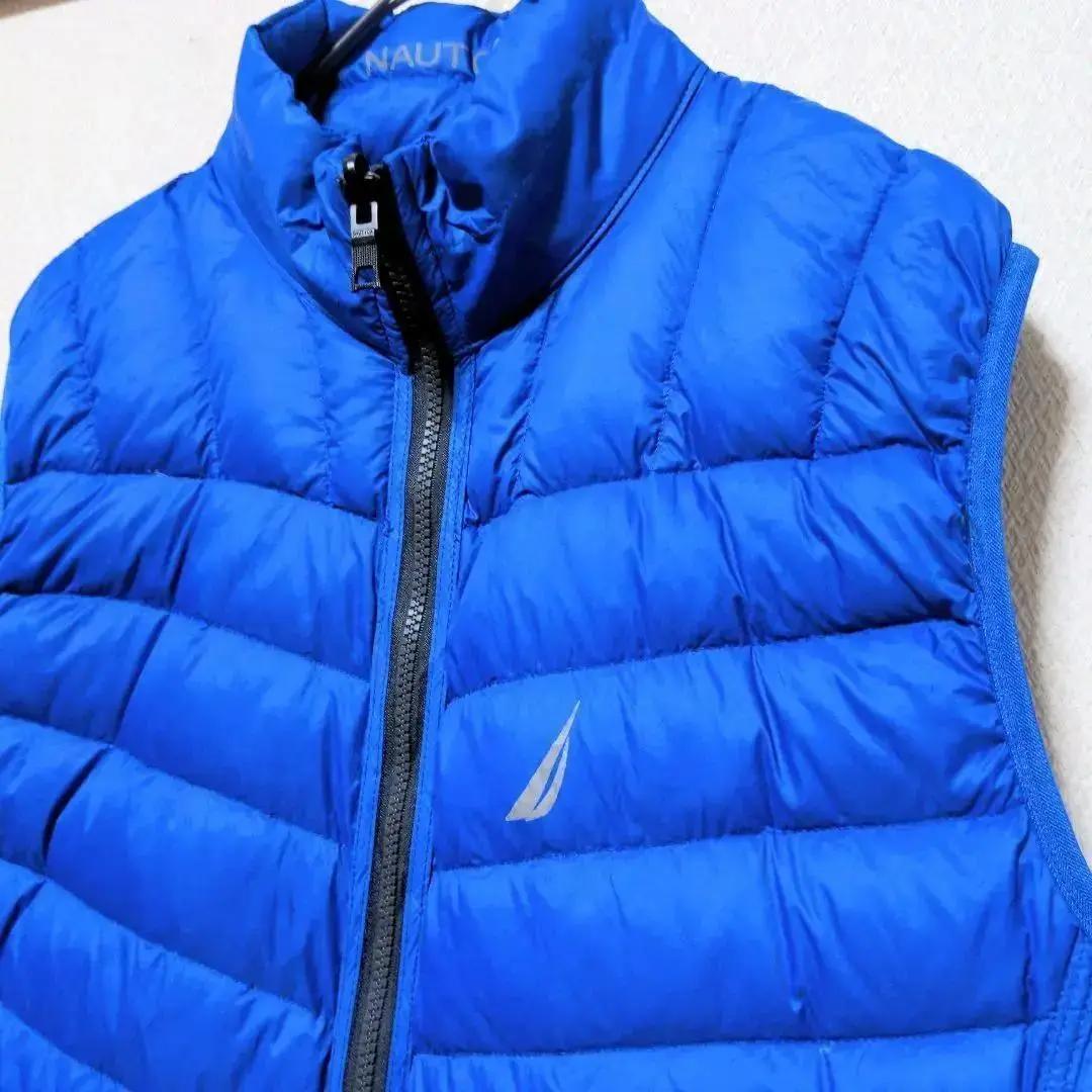 美品 NAUTICA ノーティカ リバーシブル ダウンベスト Y2K US古着