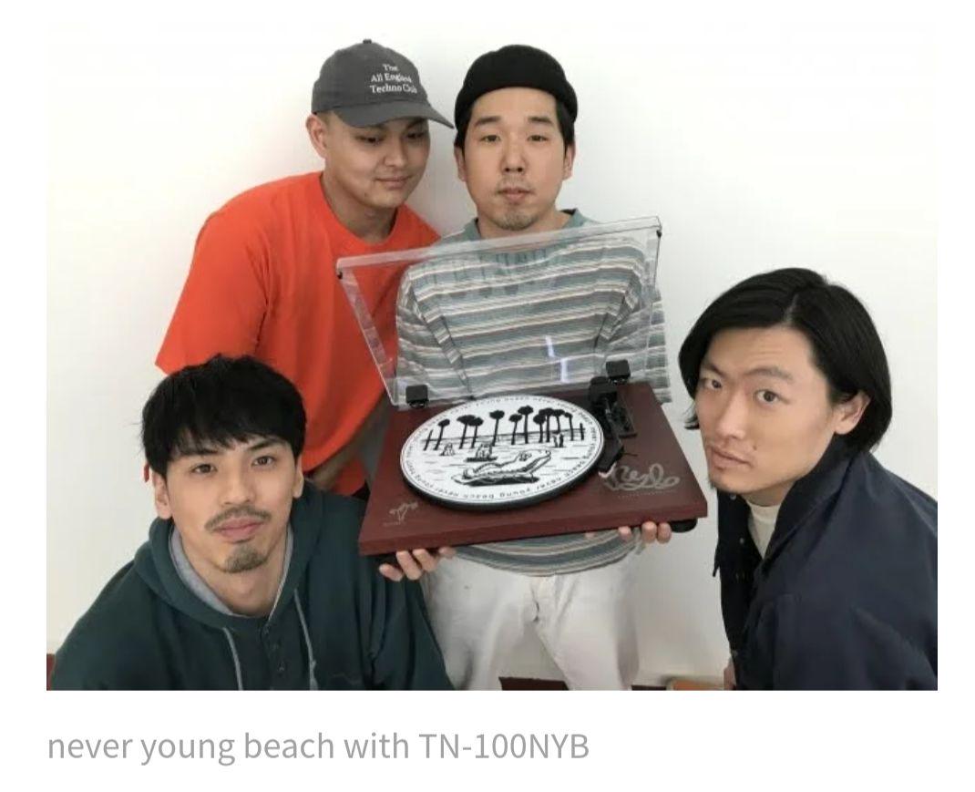 TN-100NYB never young beach ターンテーブル PtzYC-m82128617250 大得価国産