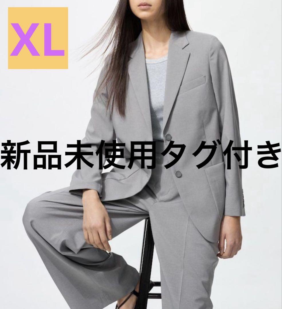 ◇新品未使用タグ付き◇UNIQLO感動ジャケットリラックスフィット