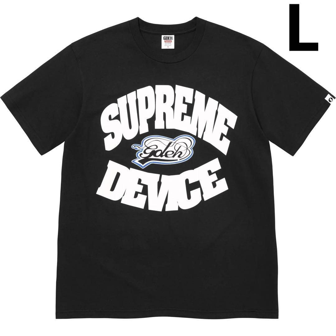 Supreme x GOODENOUGH Device Tee black L