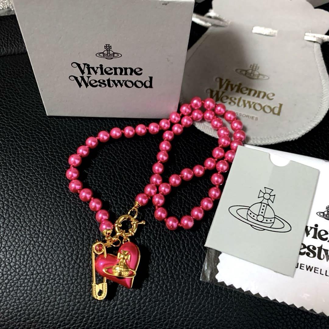 ◆Vivienne Westwood◆ORIETTA ハートxピン ネックレス ☆vivienne westwood☆ORIETTA ハート＆安全ピン ネックレス