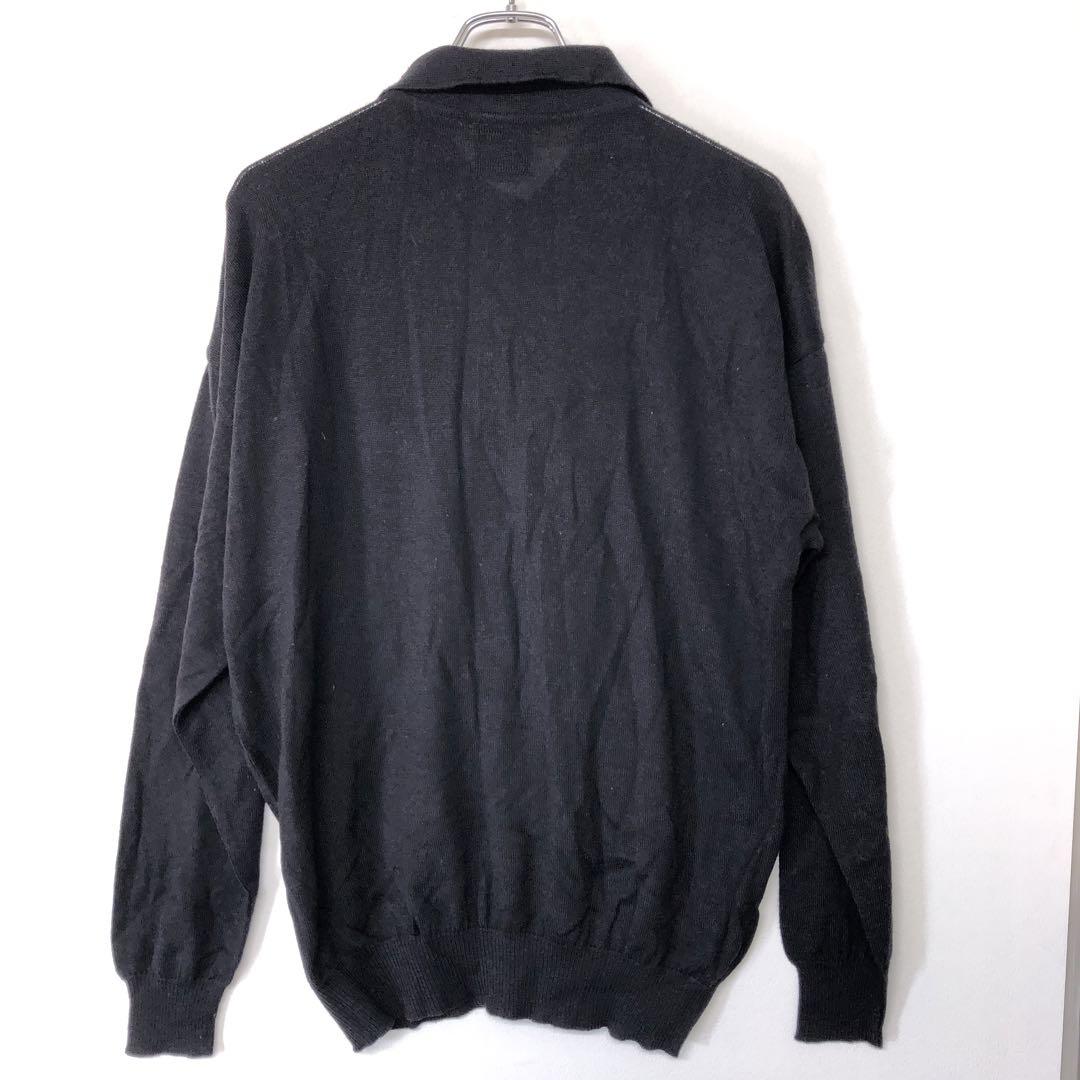 archives古着 VERSACE JEANS メデューサ ニットポロシャツ