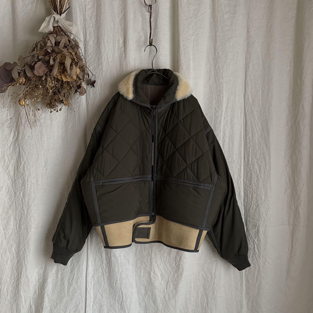 未使用展示品 DEVOA 2024AW Quilted Jacket Nylon
