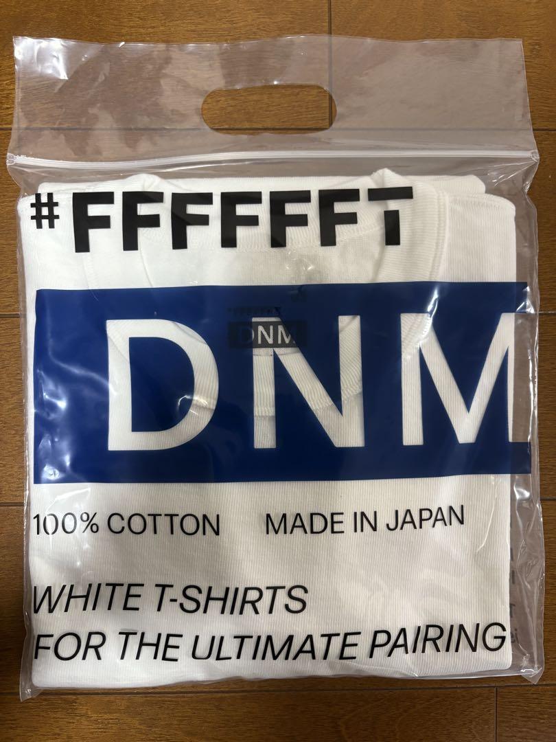 キムタク着 #FFFFFFT DNM Tシャツ サイズ3 Lサイズ デニム 白T
