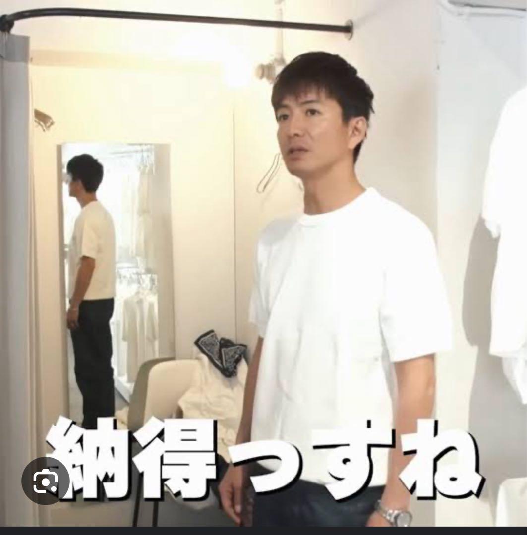 キムタク着 #FFFFFFT DNM Tシャツ サイズ3 Lサイズ デニム 白T