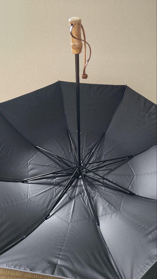 新品　ourhome　グレー　完全遮光100％折りたたみ傘 204300_syakoukasa_design_03.