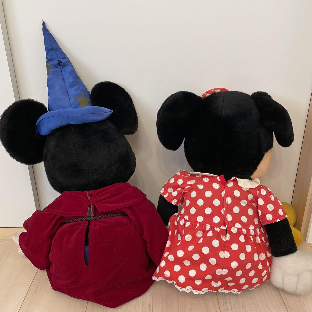 ディズニー ミッキー ミニー 大きい ぬいぐるみ 人形