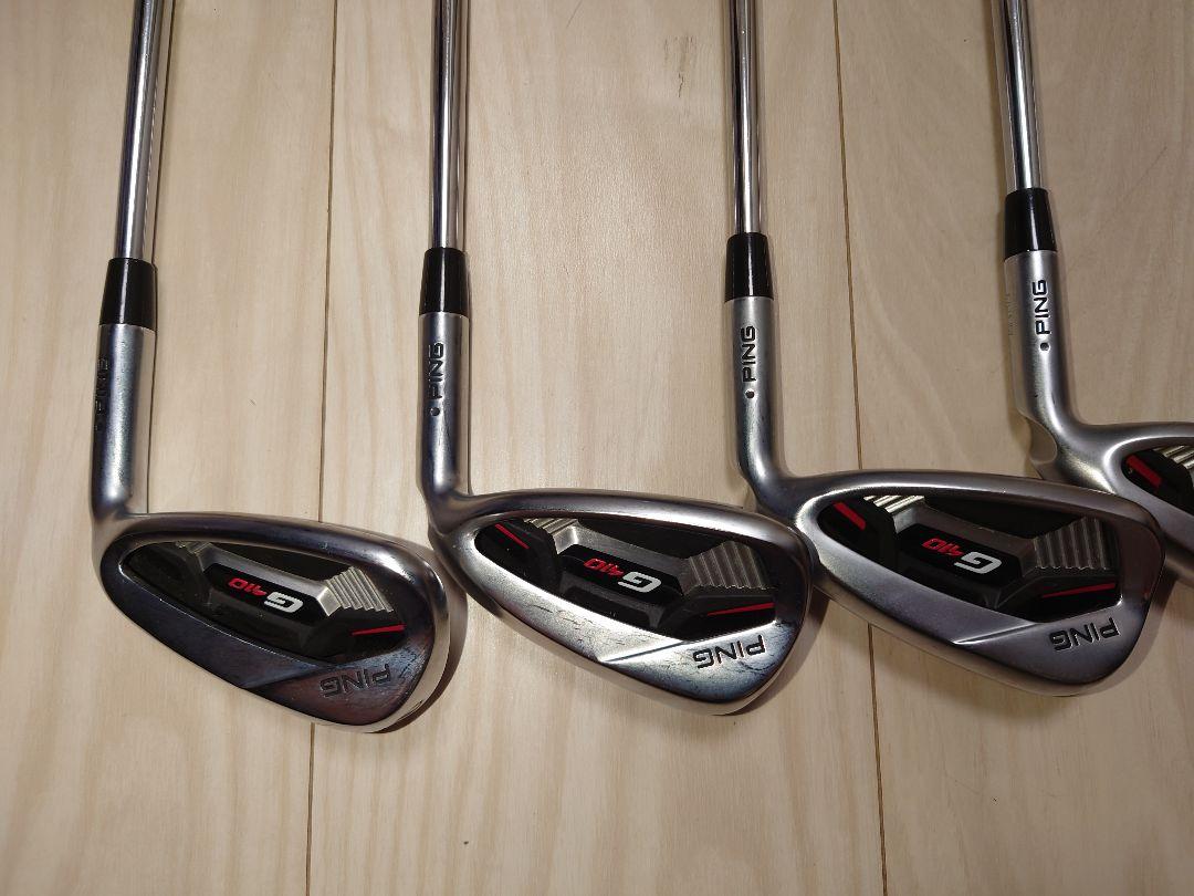 通販超特価 PING 5-W DynamicGold S200 oGgS5-m82136423631 G410 アイアン6本 定番在庫