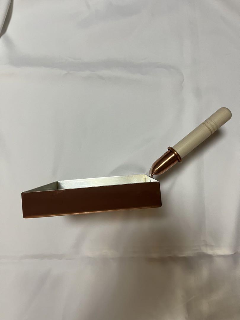 中村銅器製作所　銅製玉子焼鍋　18角　他陶器など