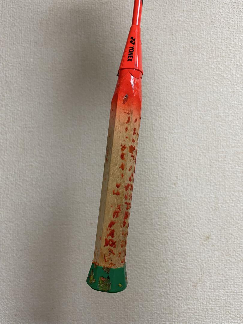 在庫処分セール テ NANORAY 廃盤モデル］YONEX Z-SPEED メルカリ - 田児賢一 オレンジ ラケット