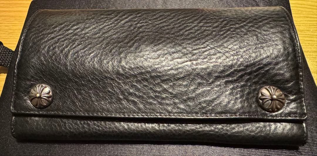 クロムハーツ グリーシーロングウォレットCHROME HEARTS