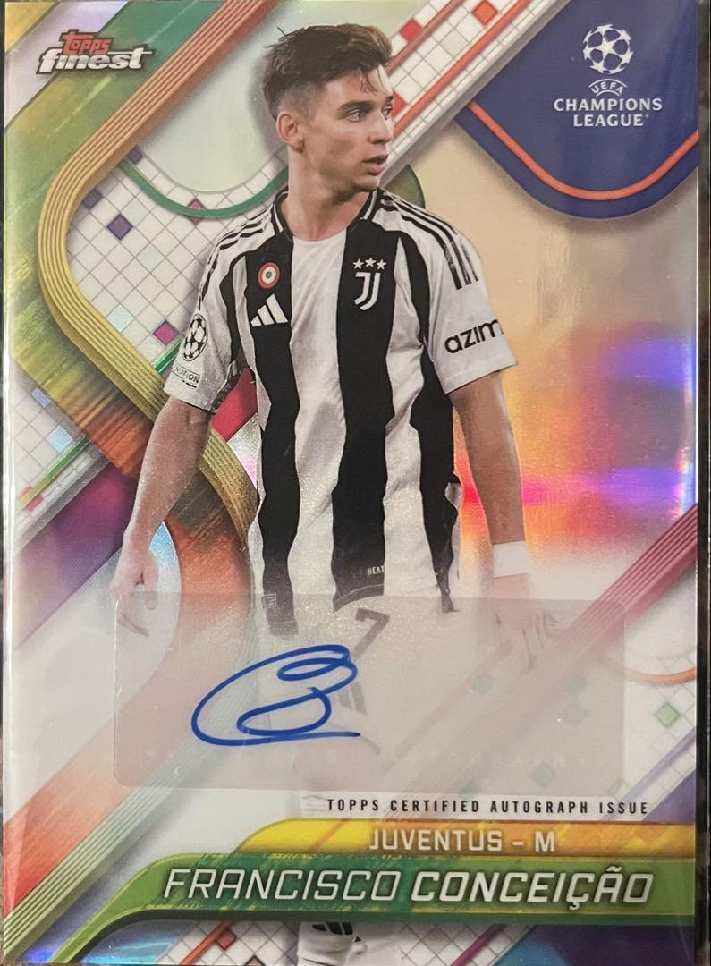 topps finest Francisco Conceição auto
