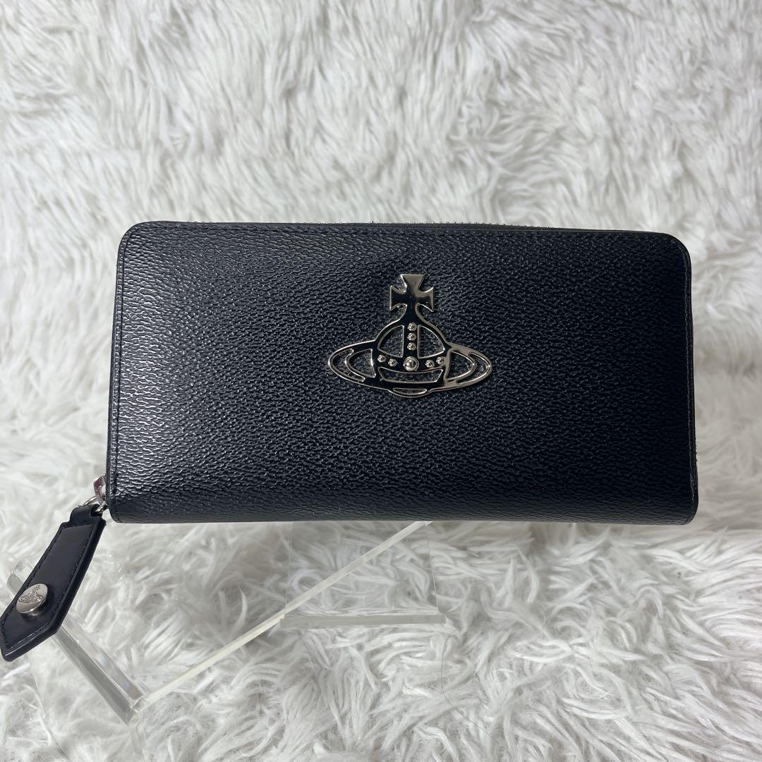 Vivienne Westwood ビッグオーブ 長財布 ラウンドファスナー
