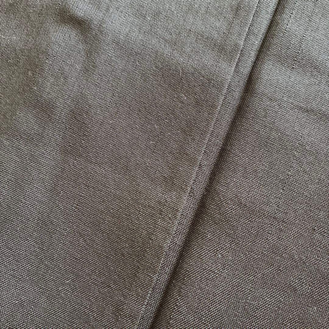 ■E5099■美品■正絹■紅消鼠色　紗　単衣　男物　着物■着丈148　裄丈73