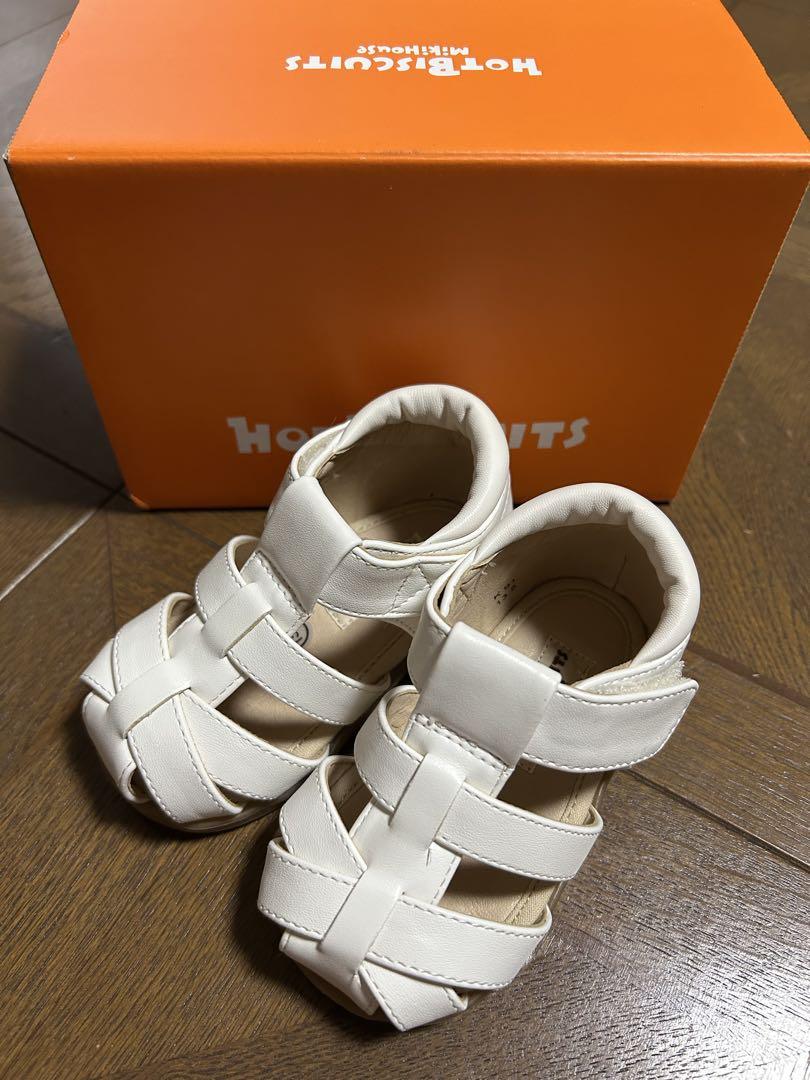 ミキハウス　ホットビスケッツ　ベビーサンダル13.5cm 5,336円