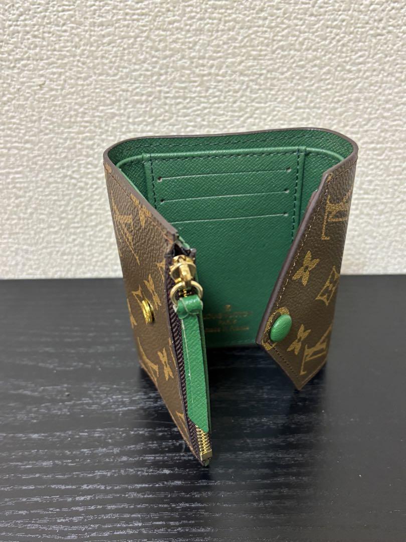 Louis Vuitton 財布 グリーン 新品 ルイヴィトン LOUIS VUITTON コンパクト財布 グリーン 緑