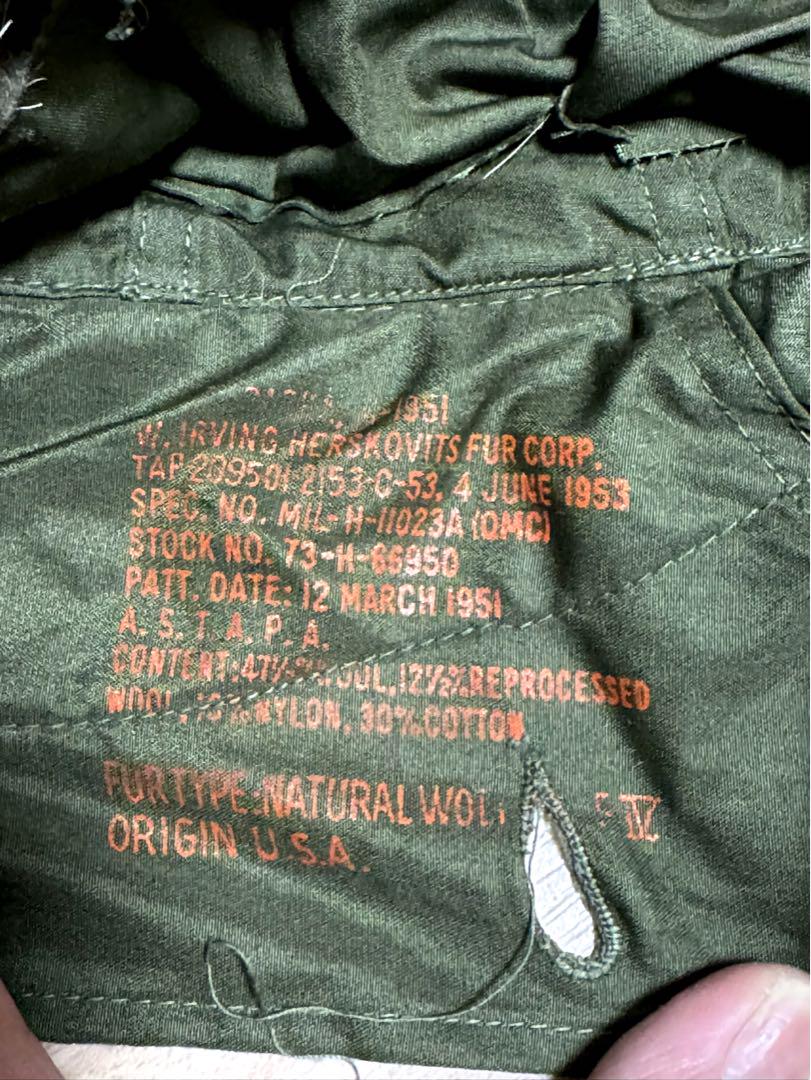 ジャケット・アウター NOS DEADSTOCK M-51 PARKA porter classic