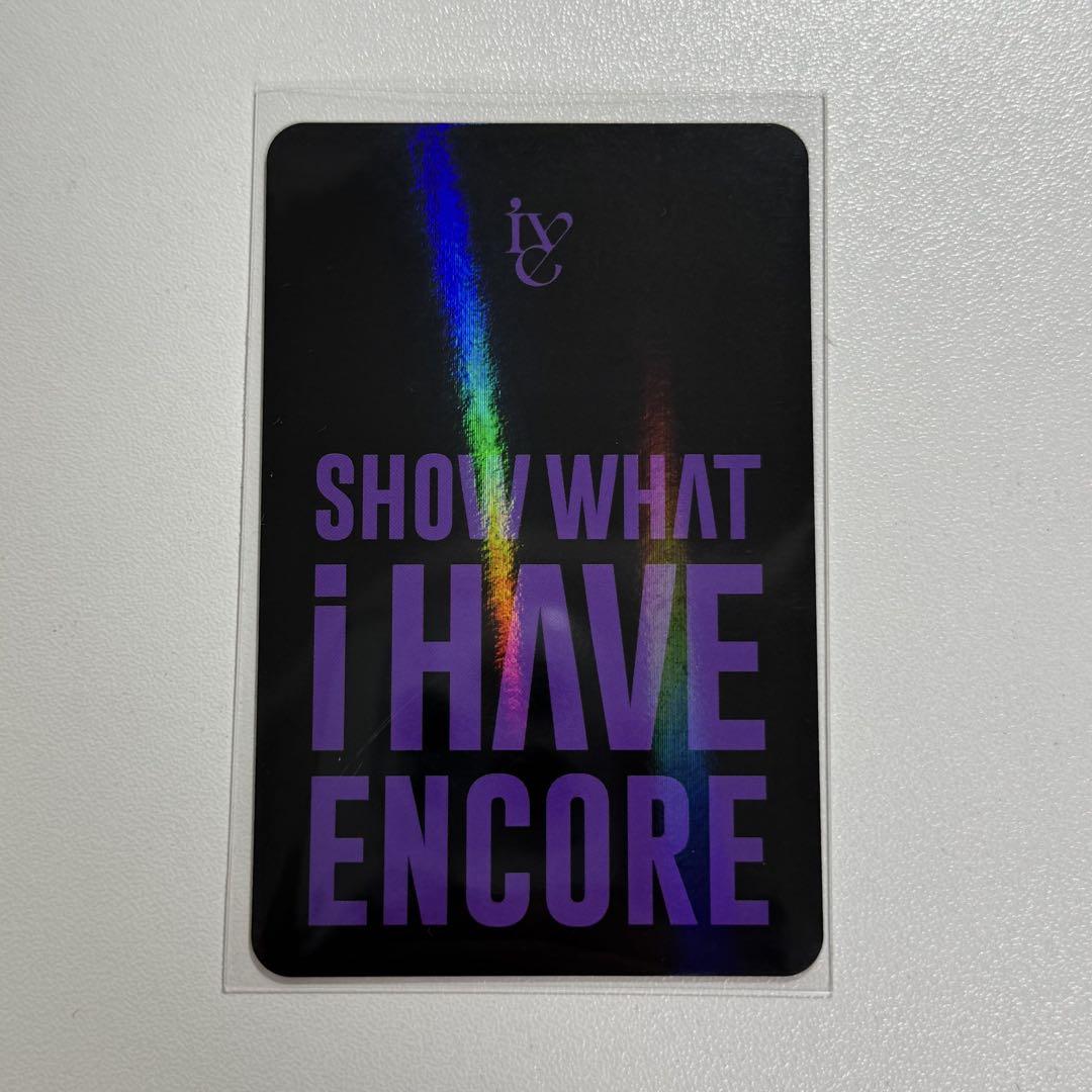 IVE show what i have encore トレカ リズ ive Show what i have リズ encore kit トレカ - メルカリ