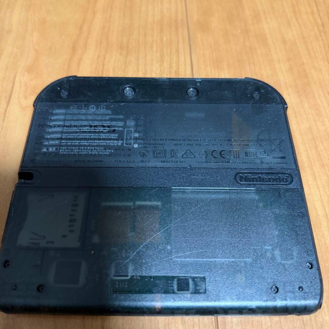 ニンテンドー2DS ブラック スケルトン 本体Nintendo 3DS UP786_INFO