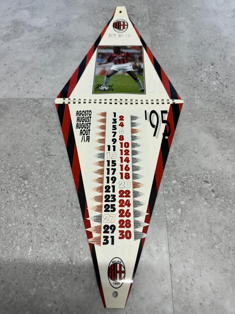 AC MILAN 1995 1996　カレンダー　当時物