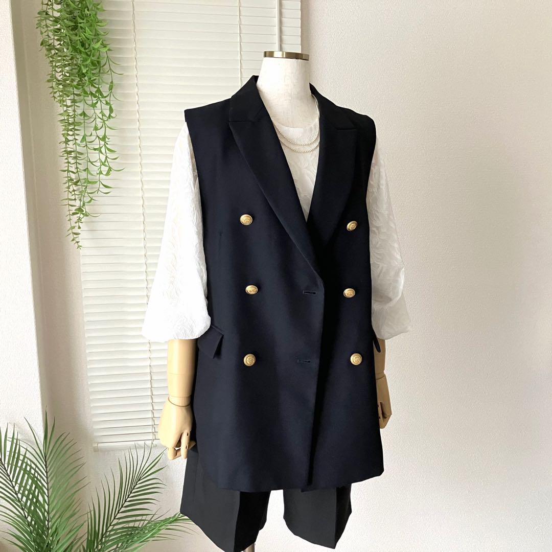 JOURNAL STANDARD relume T/Wギャバネイビージレ ベスト