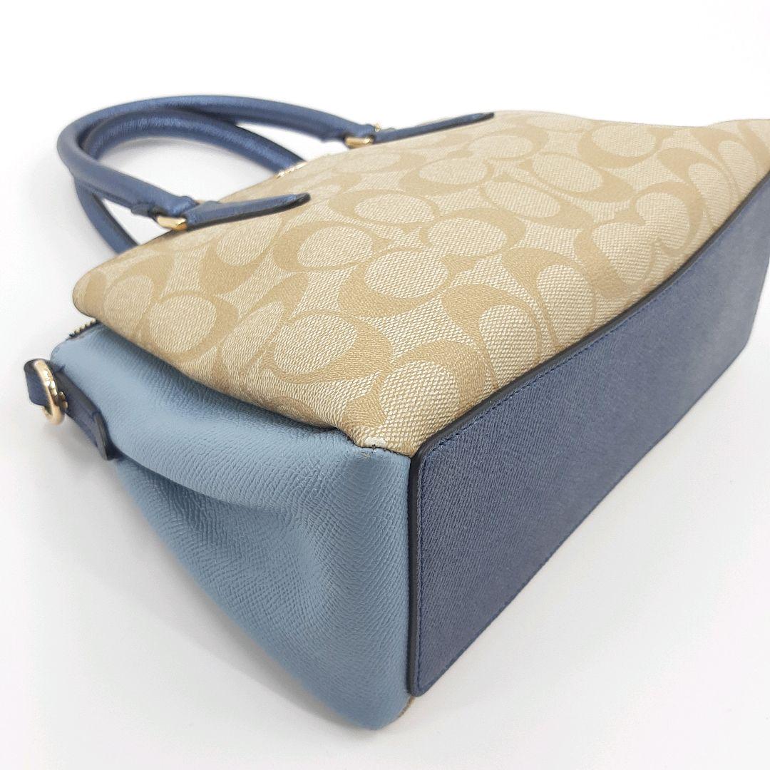 美品✨　コーチ　ショルダーバッグ　2way チェーン　シグネチャー　F66914