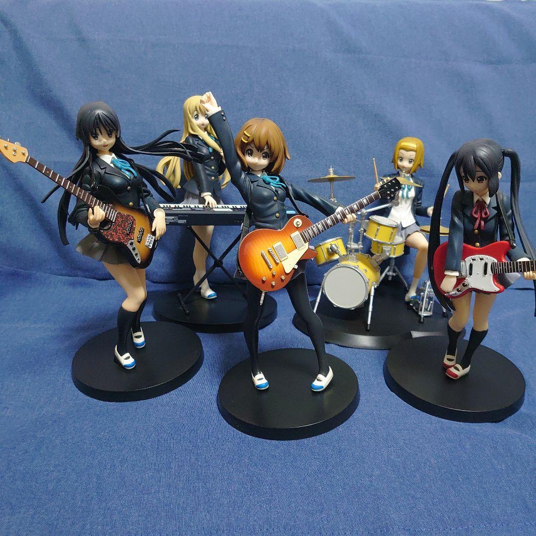 けいおん　SQフィギュアセット 5体 けいおん!! SQ フィギュア 5体セット