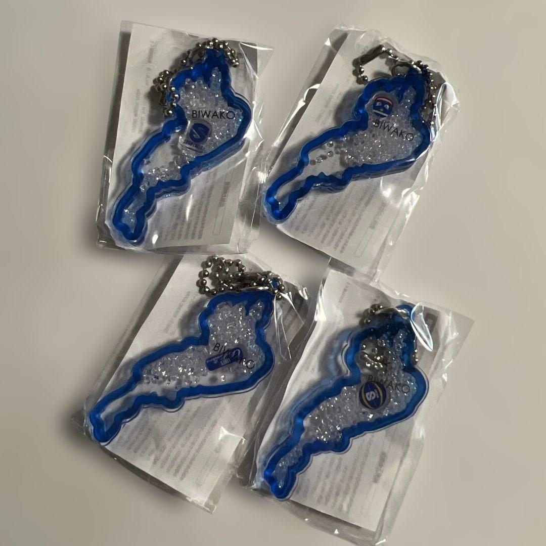 レイクス 琵琶湖 びわ湖 アクリルキーホルダー コンプリートセット
