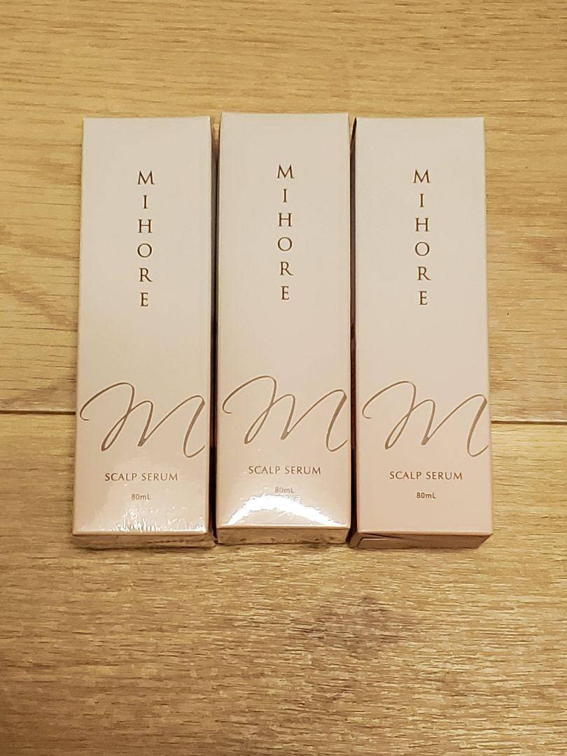 ☆未開封☆ MIHORE ミホレ 発毛促進剤 80ml 3本