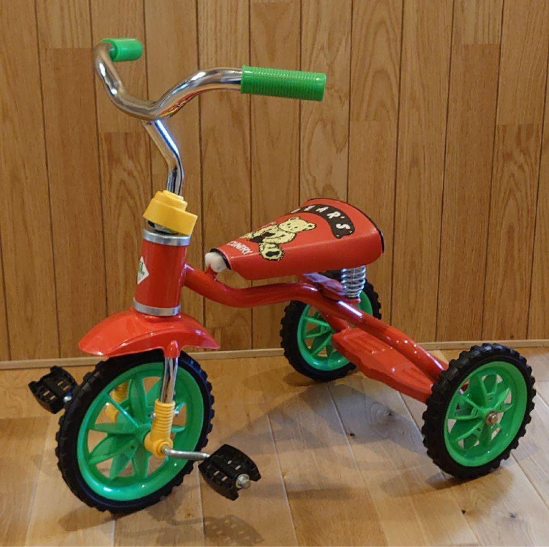 三輪車　TSUBAME  豆ダッシュ　ベアーズ　レッド