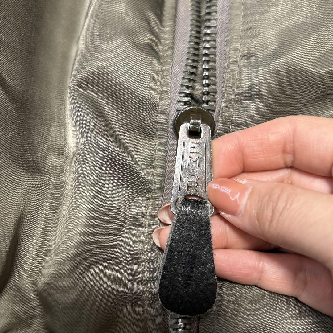 AVIREX LTD madeinUSAオリーブ MA-1 フライトジャケット