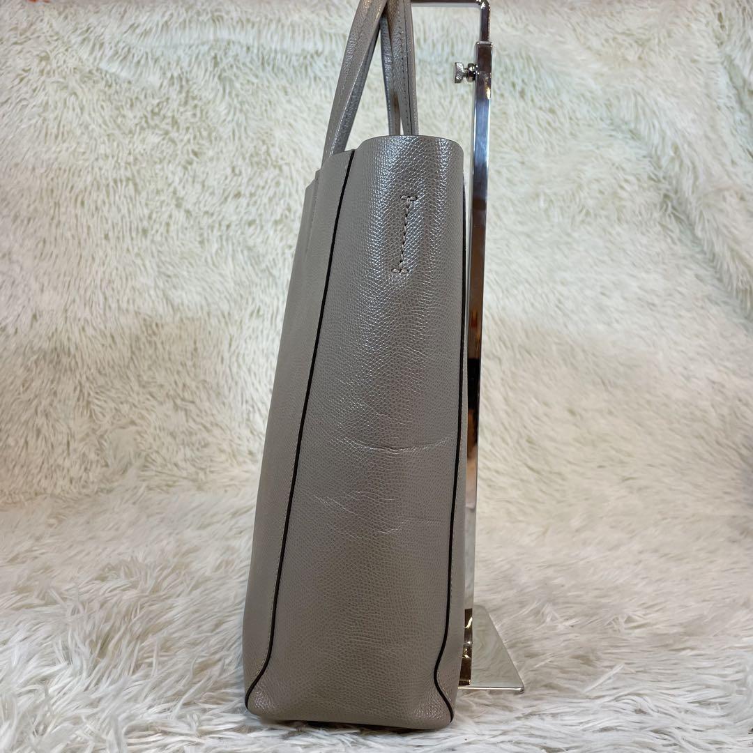【極美品】セリーヌ　バーティカルカバスモール　グレージュ 極美品✨セリーヌ バーティカルカバ スモール グレージュ トート