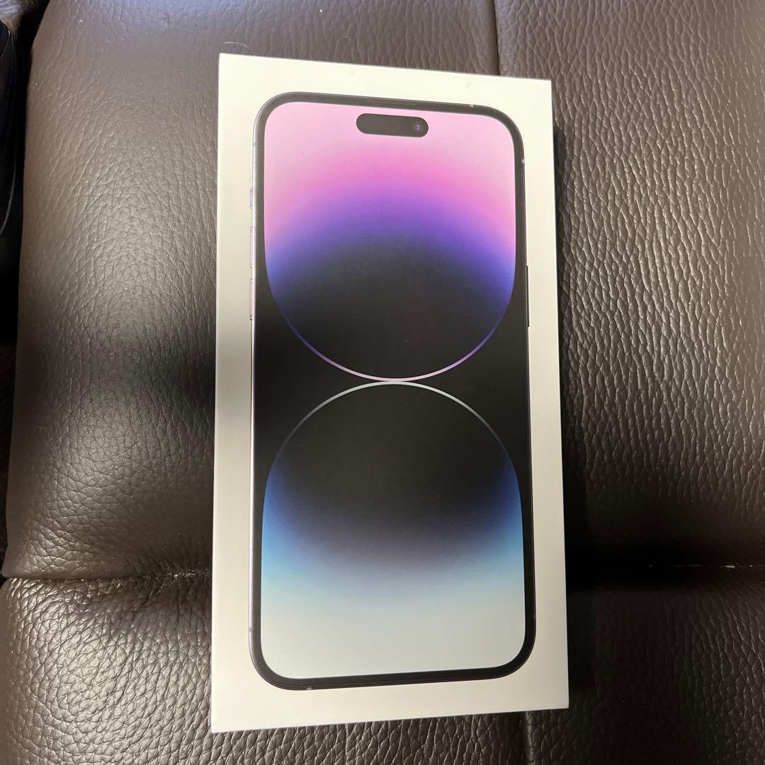 特別セーフ iPhone SIMフリー ディープパープル 128GB Max Pro 14