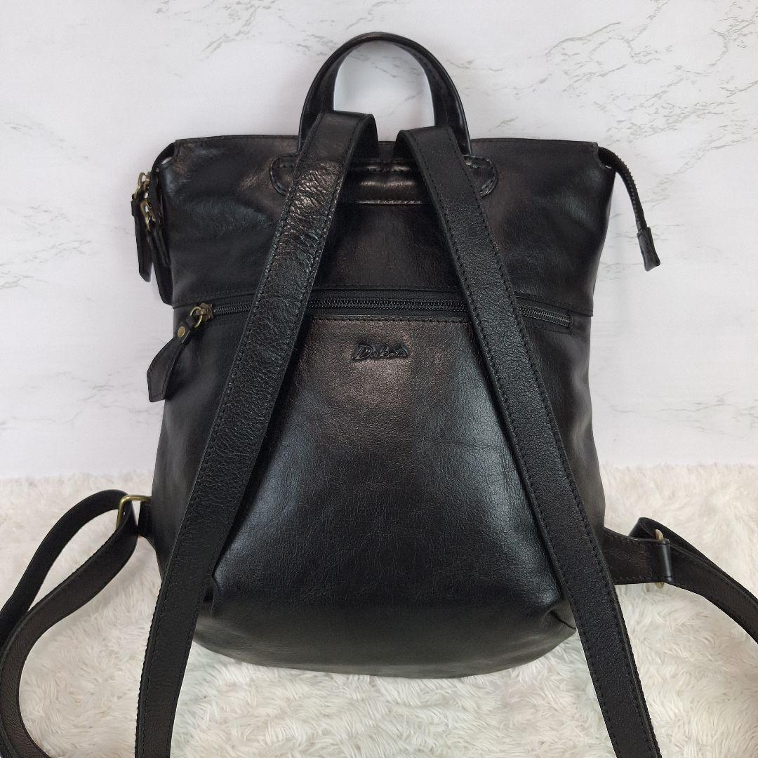 【美品】Dakota ダコタ　オールレザー　リュック　バックパック　黒 美品✨Dakota ダコタ ミニリュック バックパック レザー