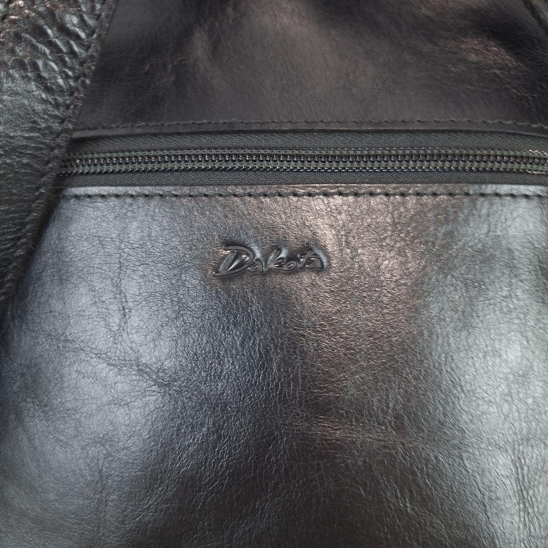 【美品✨】Dakota オールレザー ミニリュック ベルト 黒 美品✨Dakota ダコタ ミニリュック バックパック レザー