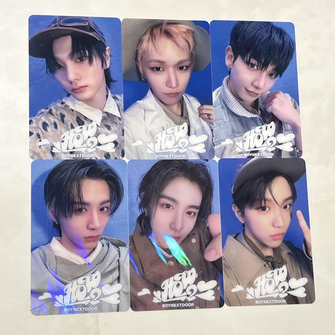 &TEAM weverse 特典 トレカ ホログラム 9枚 セット BOYNEXTDOOR how Weverse 特典 ホログラム トレカ セット - メルカリ