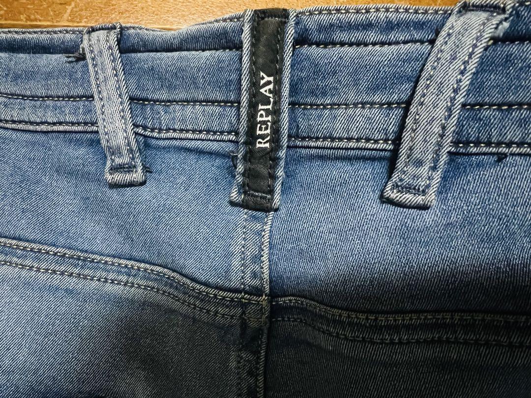 期間限定特別価格 ハイパーフレックス ANBASS REPLAY 極名作 デニム L パンツ パンツ