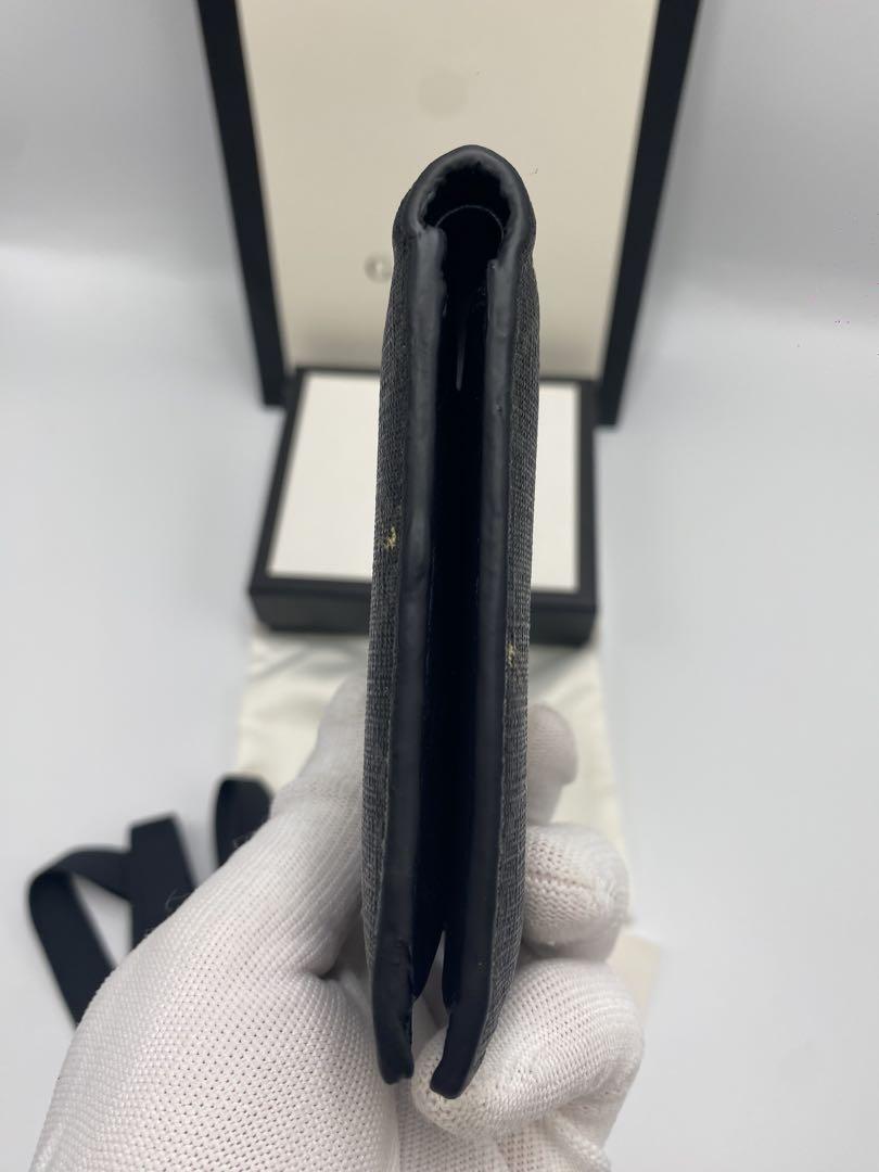 ☆GUCCI グッチ 二つ折り財布 GG スプリーム PVC タイガー
