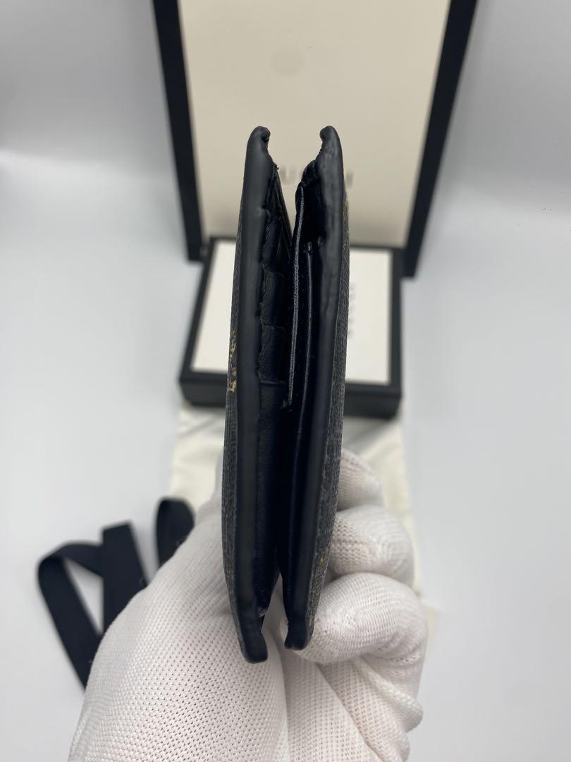 ☆GUCCI グッチ 二つ折り財布 GG スプリーム PVC タイガー