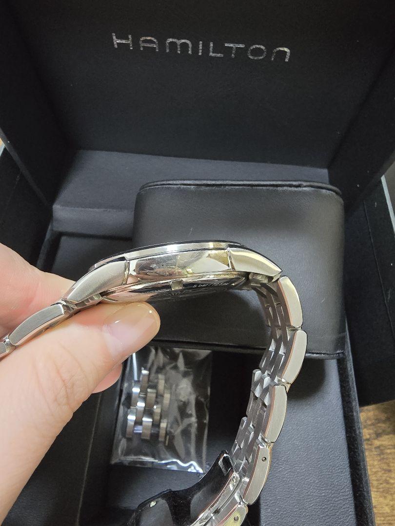 HAMILTON JAZZMASTER ブルー ステンレス