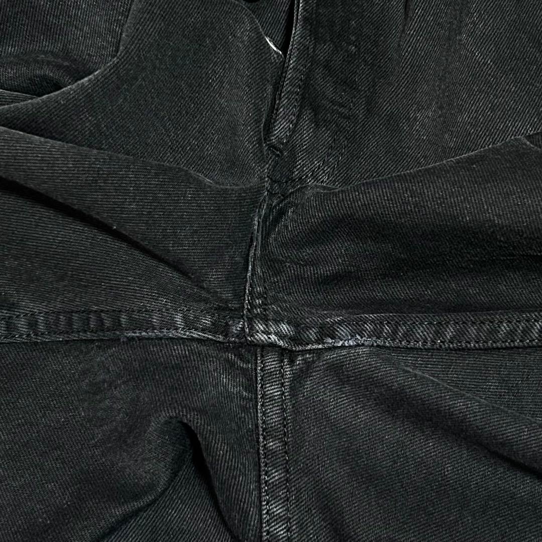 ユーロリーバイス501ブラックデニムパンツL1305w38アメリカ90s古着 ユーロリーバイス501ブラックデニムパンツL1305w38アメリカ90s古着