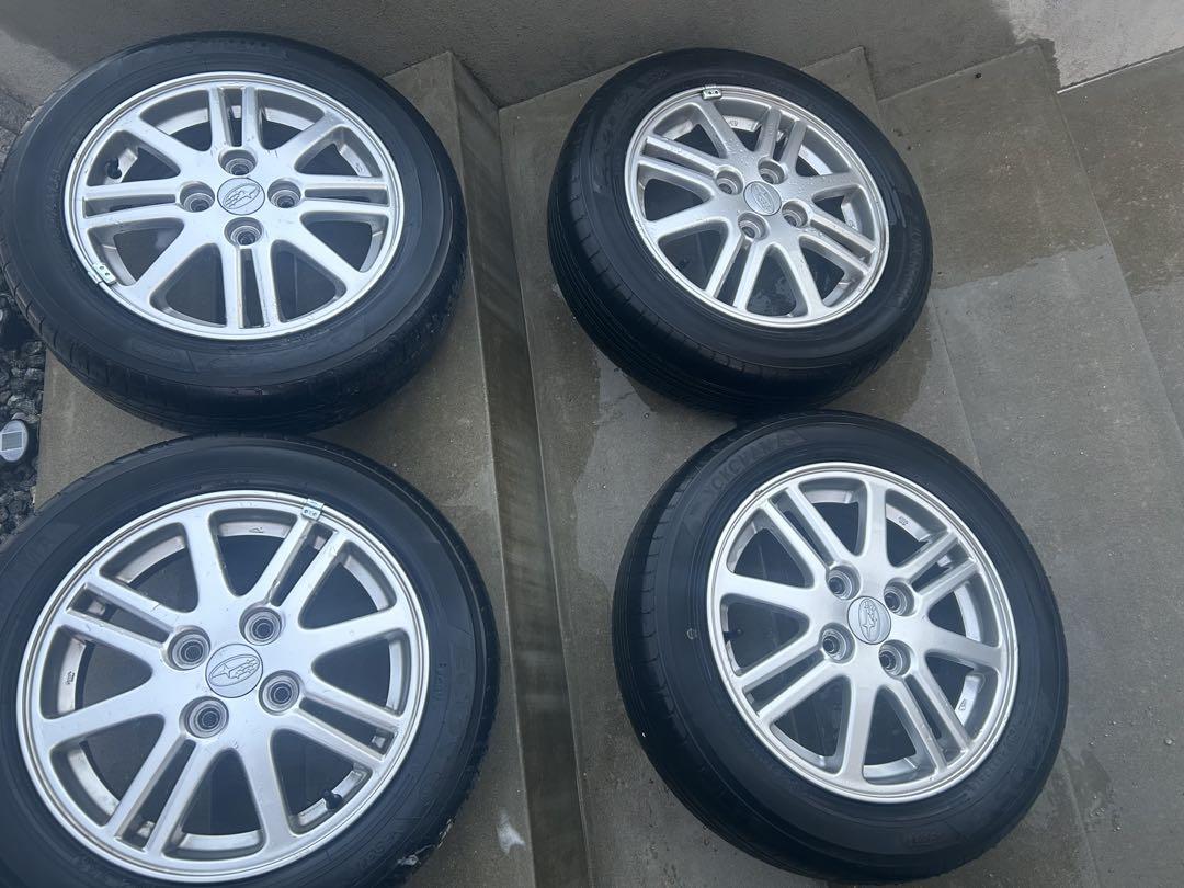 155/65r14 ダイハツ　スバル　ルクラ　タントエグゼ　4本セット