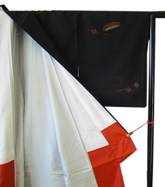 値下げ交渉OK!ロング寸 地空き 黒地 本場大島紬 セット 正絹 B634 値下げ交渉OK!ロング寸 地空き 黒地 本場大島紬 セット 正絹 B634