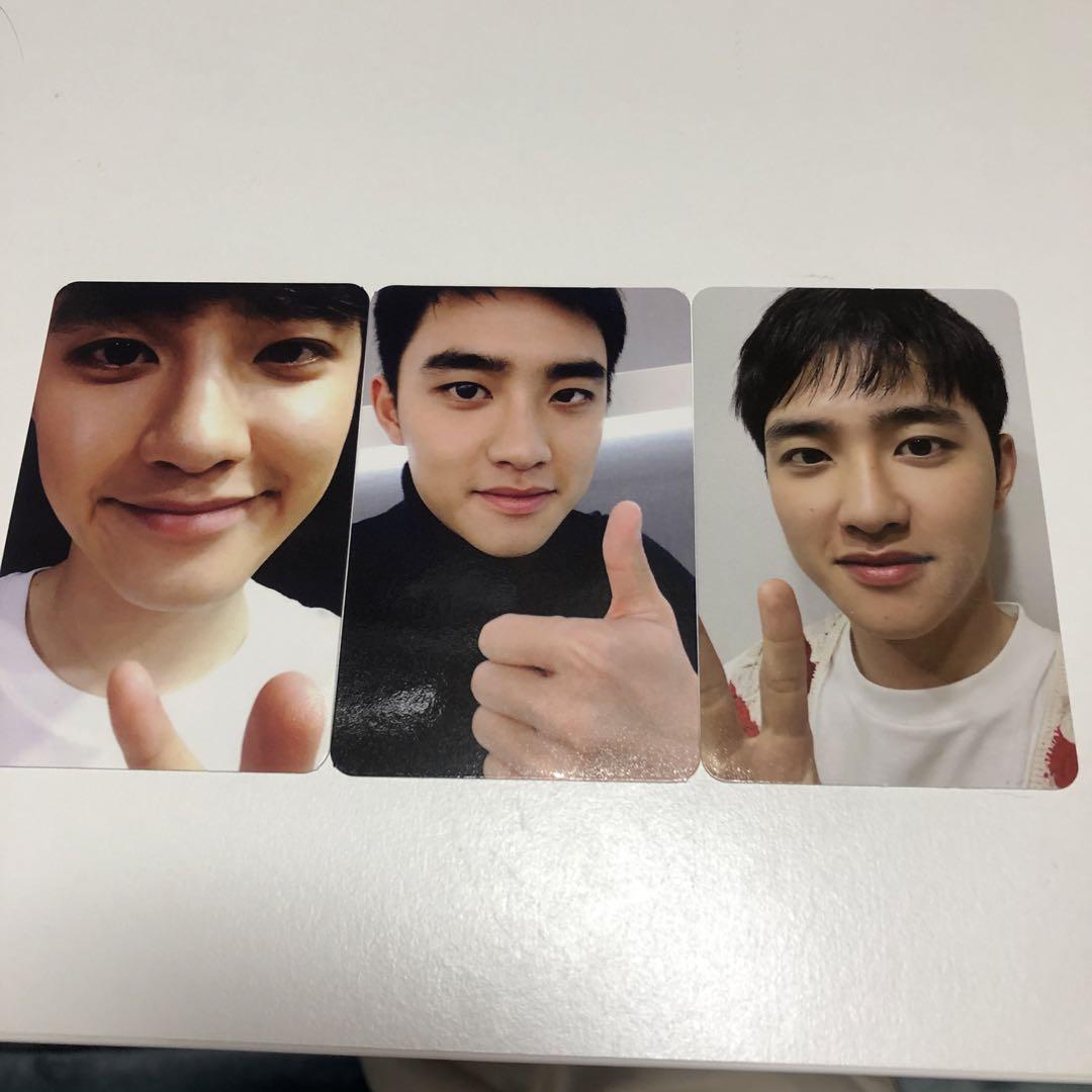 EXO D.O. ディオ　ギョンス　FLO トレカ　カード　10枚セット EXO D.O. ディオ ギョンス 共感 ソロ グッズ 5点セット